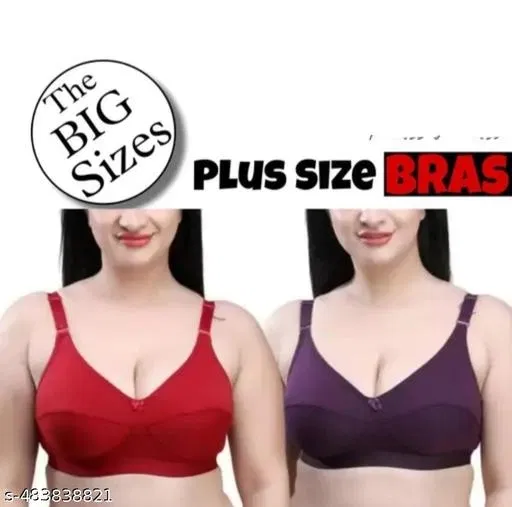 Padded Bra for Women, Pack of 2 (Beige, 30A)