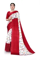 Cotton Silk Abstract Saree for Women 