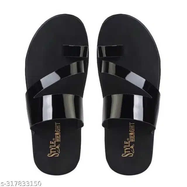Slippers for Men (Black, 6)