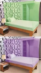 Polyester Single Bed Mosquito Net 