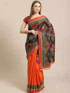 Khadi Printed Saree for Women 