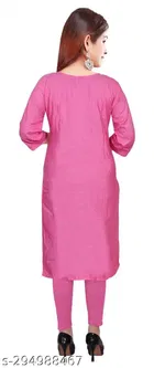 Cotton Blend Printed Kurti for Women 