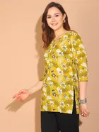 Cotton Printed Top for Women 