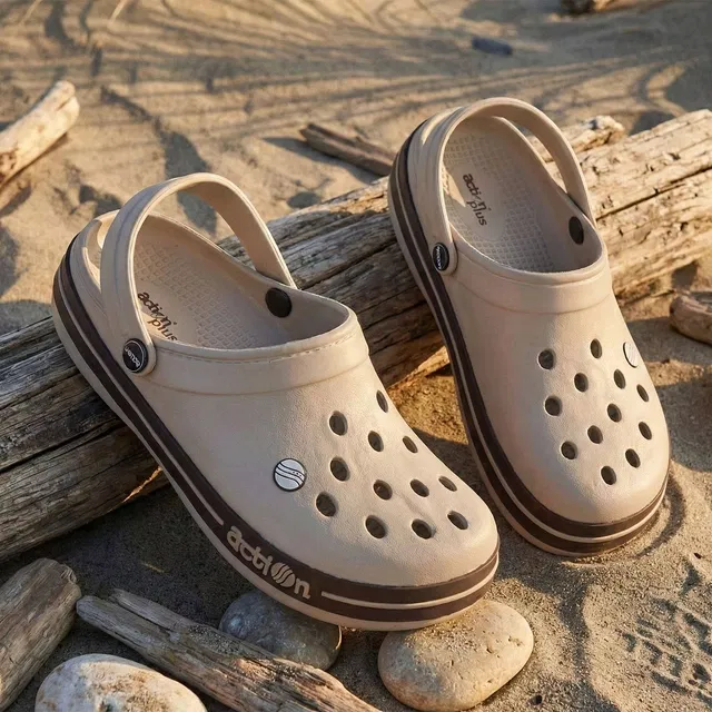 action Clogs (Beige, 10)