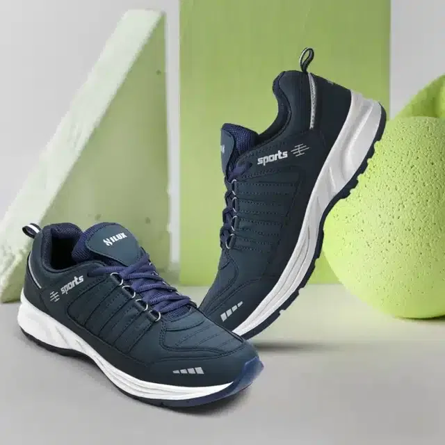 Sports Shoes for Men (Navy Blue, 10)