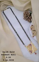 Alloy Mangalsutra with Earrings for Women 