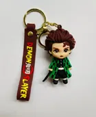 Demon Slayer Tanjiro 3D keychain for boys and girls, Pack Of 1