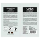 निशा क्रीम कलर नेचुरल ब्राउन .4.0, 20 g+ 20 ml