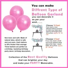 Birthday Decoration Foil Curtains with Banner & 50 Pcs Balloons with Manual Hand Pump 