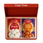 Sethi  Utsav Treat Celebration Pack (Rasgulla 1 kg & Gulab Jamun 1 Kg)
