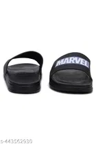 Sliders for Men, White & Black 