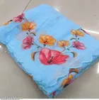 Lien Printed Saree for Women, Blue 