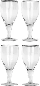 Fancy Water & Wine Glass 