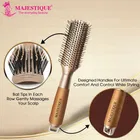Majestique Golden Hair Styler Brush Essential Ladies 