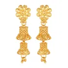 Oxidised Gold Plated Earrings for Women & Girls 