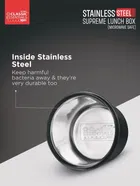 Stainless Steel Microwave Safe Lunch Box Set 