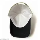 Solid Baseball Cap Cap for Men & Women, Beige & Black