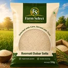 फार्म सेलेक्ट बासमती दुबर सेला 5 Kg. 5.3mm