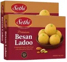 Sethi Besan Ladoo 2X400 g (Pack of 2)