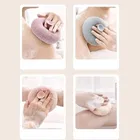 Loofah for Bathing with Soft Silicone Massager and Scrubber for Men & Women 