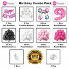 Rainbow Theme 9th Happy Birthday Decoration,Multicolour,Set Of 1