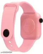 Trendy Rubber Digital Watch for Women ,Classy Pink