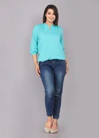 Rayon Solid Top for Women 