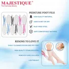 Majestique Dual Side Foot Scrubber With Handle 