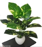 Plastic Artificial Flower With Pot,Multicolour