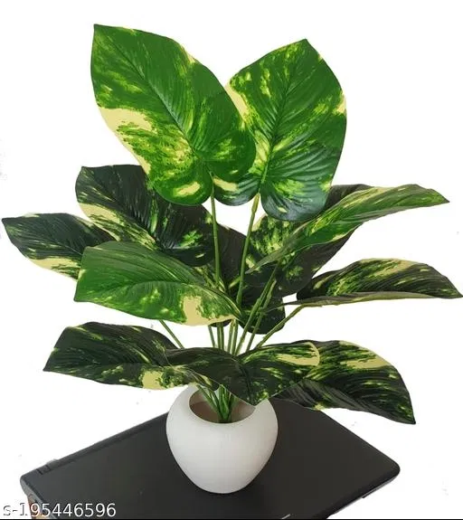 Plastic Artificial Flower With Pot,Multicolour