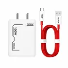 TecSox 100W Super Fast Charger + Cable | Fast Charging and High Speed Data Transfer