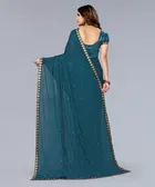 Lycra Blend Saree for Women 