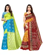 Mysore Silk Printed Saree for Women 