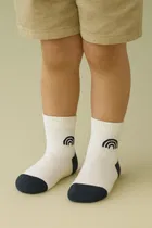 Cotton Spandex Ankle Length Socks for Kids 
