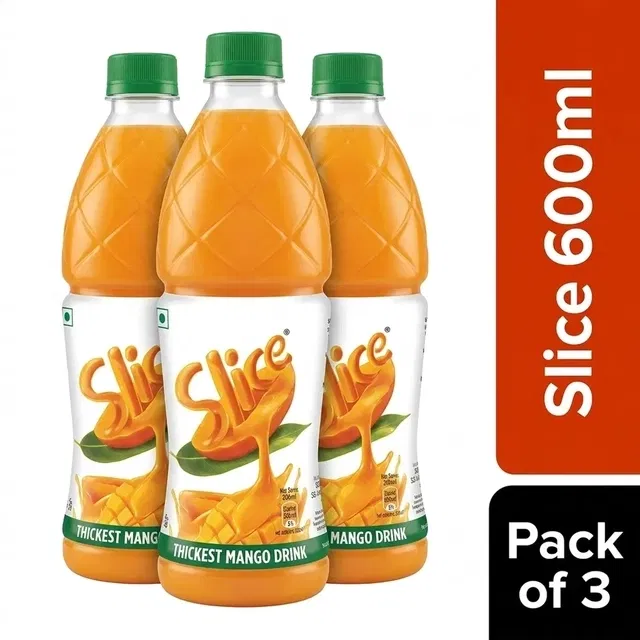 स्लाइस 3X600 ml - पैक ऑफ 3