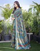 Chiffon Printed Saree for Women 