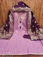 Zari Woven Patiala Suits for Women 