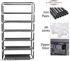 Metal 6 Layer Collapsible Multipurpose Rack 