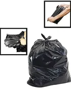 Innate Garbage Bags, Black [17 x 19 Inches], [30 Pcs x 3 Rolls]