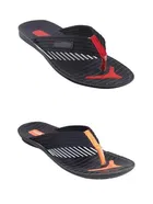 Flipflops for Men, Pack of 2, Multicolor 