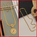Alloy Necklace with Chain for Women 