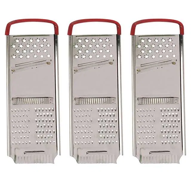 Potato Chipser Cheese Grater Slicer Vegetable Grater For Kitchen (Pack of 3) (OC-084)