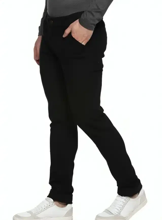 Denim Jeans for Men (Black, 26)