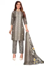 Cotton Unstitched Salwar Suit 
