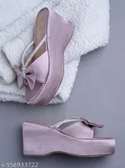 Embellished Wedge Heels for Women 