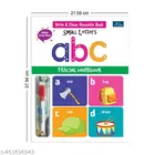 The Write & Clean Reusable Tracing Workbook - Set Of 4 Book Innovative And Practical Learning Resource ,