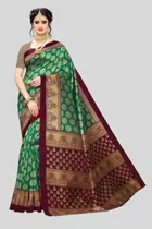 Art Silk Printed Saree for Women 