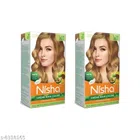 Nisha Cream Permanent Hair Color (Honey Blonde, 60 g) (Pack of 2)