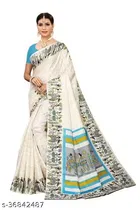 Art Silk Printed Saree for Women 