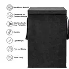 Cloth Laundry Baskets, Black 